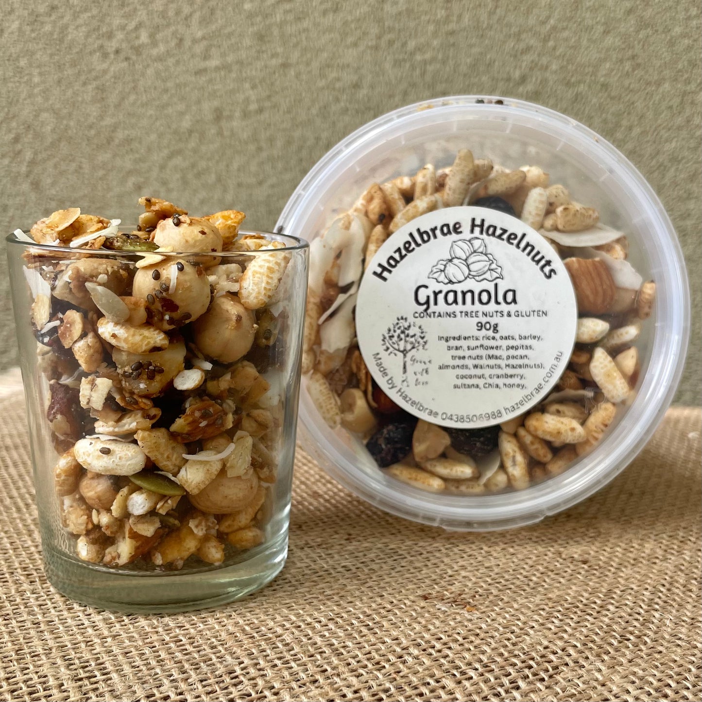 Snack Pots - 70-80g Flavoured Hazelnuts