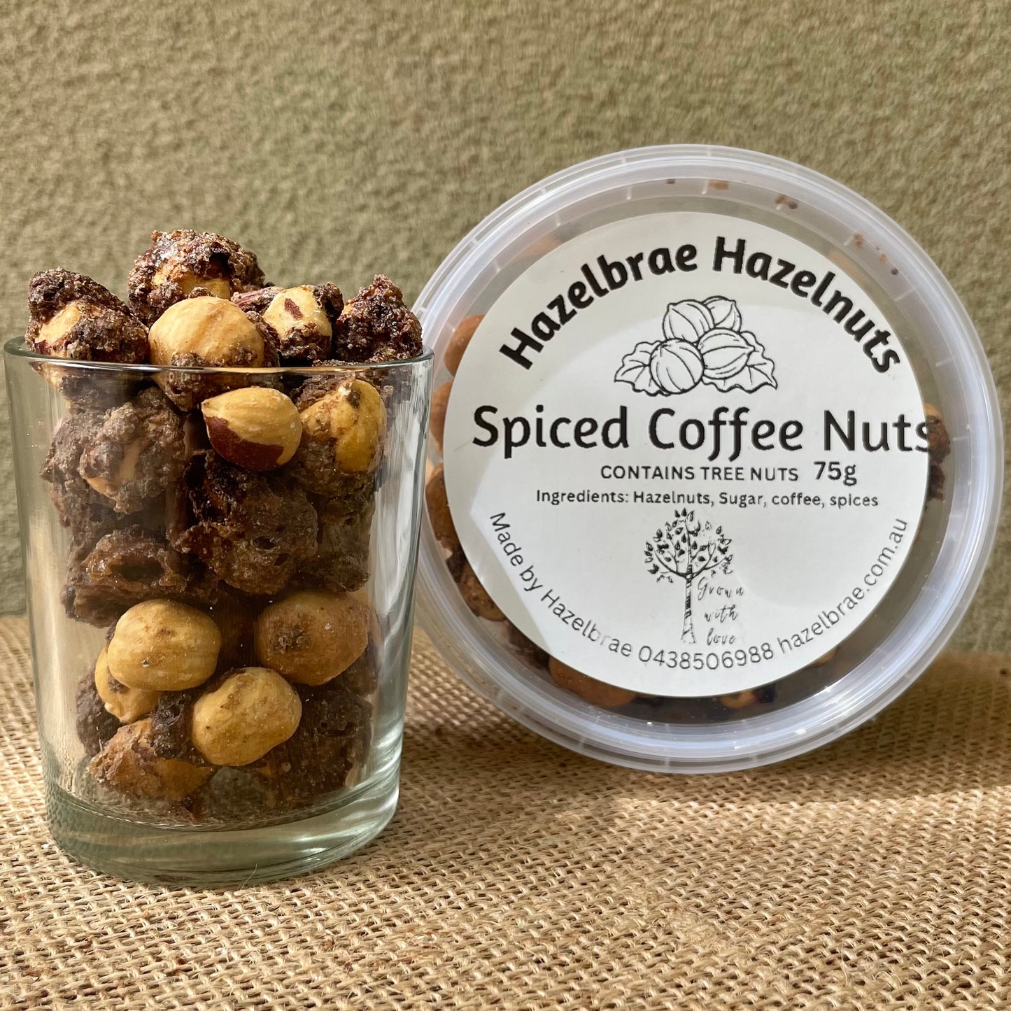 snack nuts flavoured