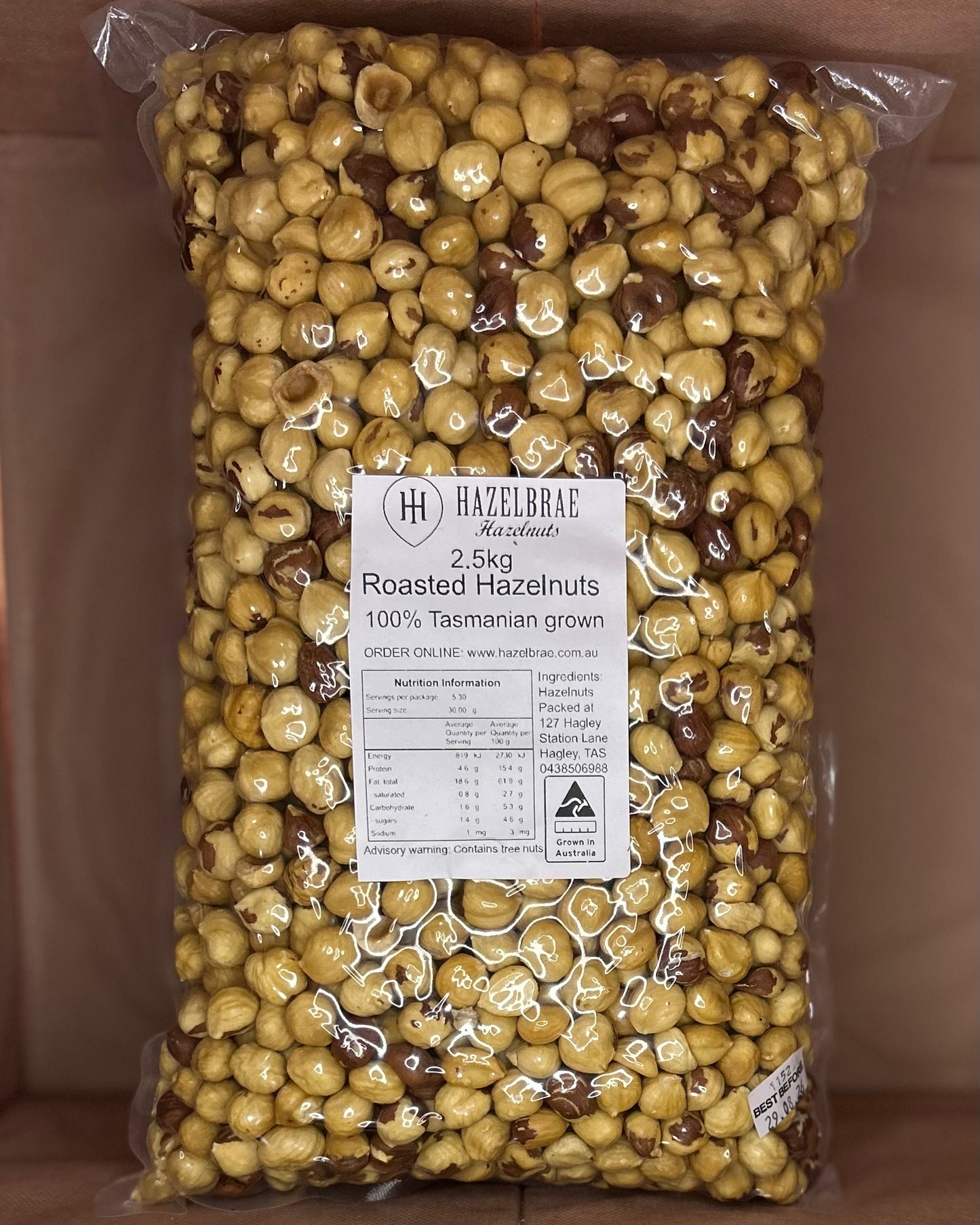 Roasted Hazelnuts
