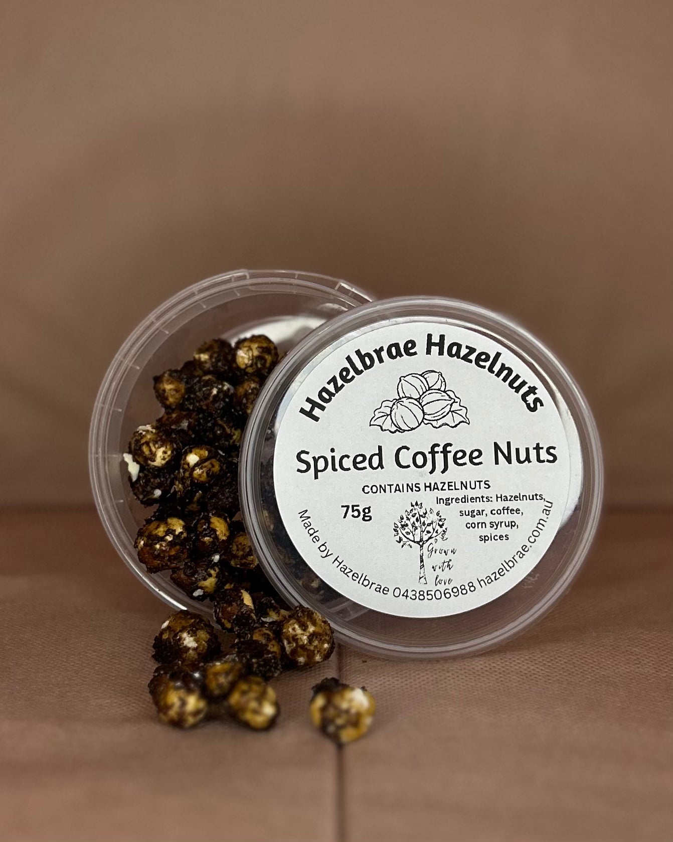 Snack Pots - 70-80g Flavoured Hazelnuts