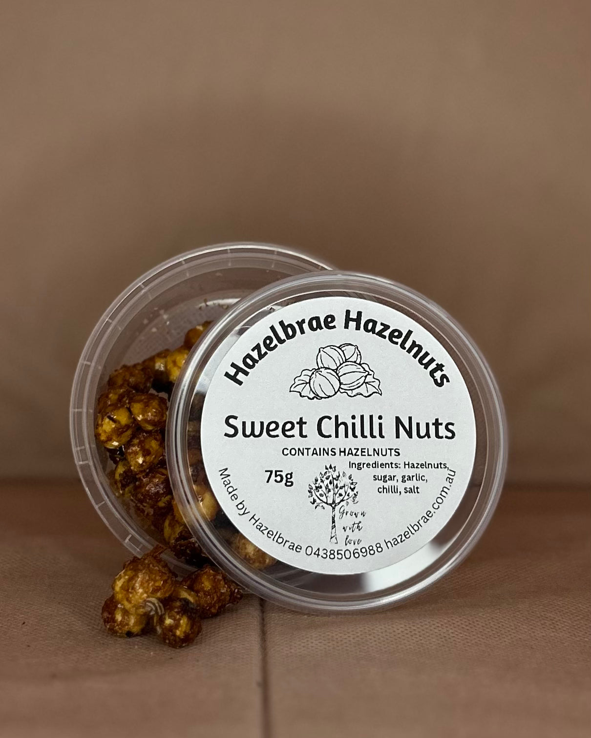 Snack Pots - 70-80g Flavoured Hazelnuts
