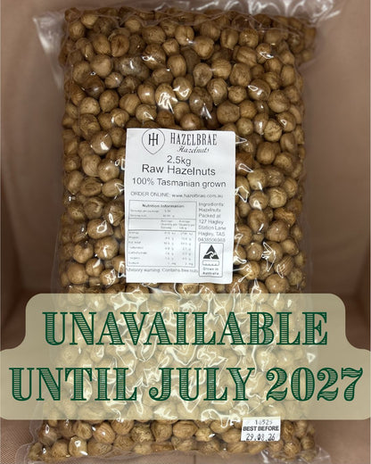 Raw Hazelnuts
